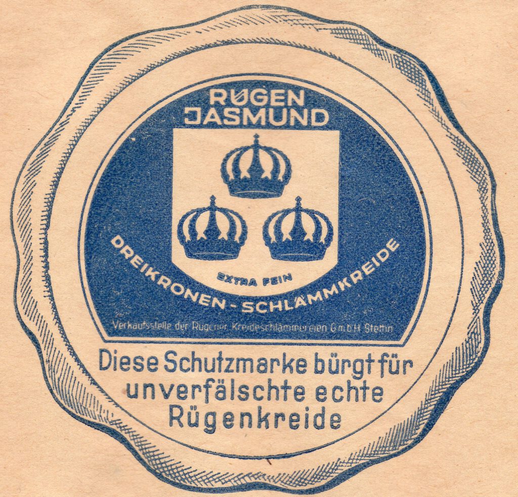 historische Schutzmarke_Dreikronen-Kreide